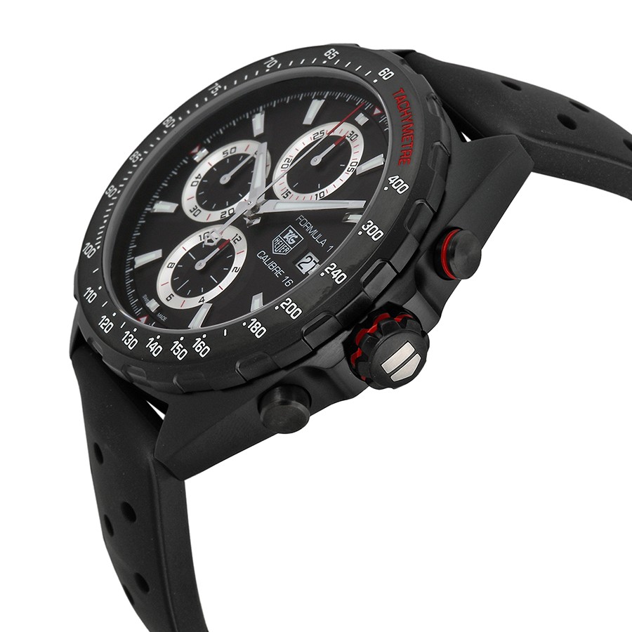 IMG_9085 Tag Heuer CAZ2011.FT8024 Mens Automatic Black (Carbide coated) Titanium Replica 2
