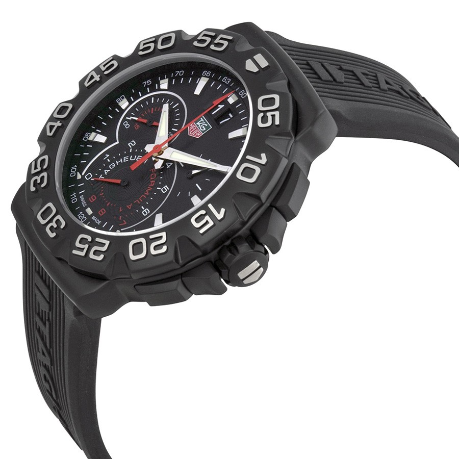 IMG_9085 Tag Heuer CAH1012.FT6026 Formula 1 Mens Quartz Black PVD Stainless Steel Replica 2
