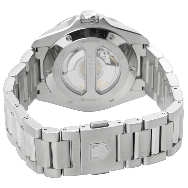 IMG_9085 Tag Heuer WAV511B.BA0900 Grand Carrera Mens Automatic Polished Stainless Steel Replica 2