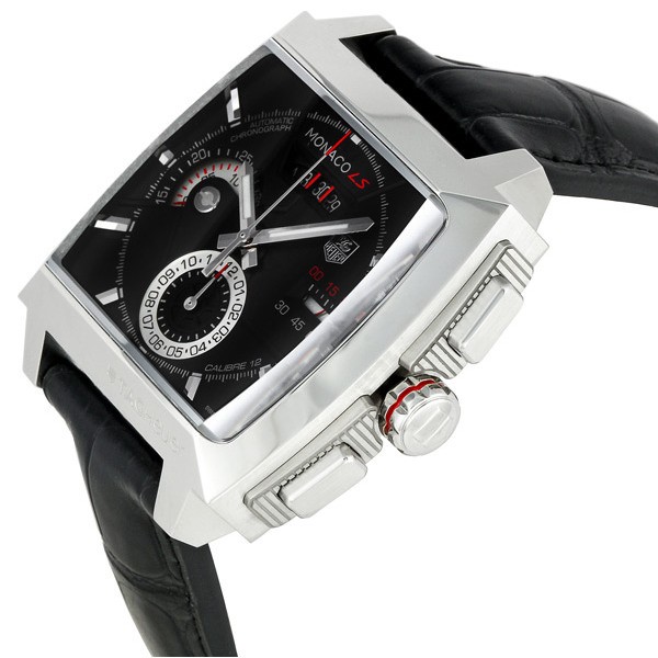 IMG_9085 Tag Heuer CAL2110.FC6257 Monaco Mens Automatic Polished and Fine-Brushed Steel Replica 2