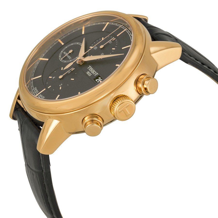 IMG_9085 Tissot T0854273606100 Carson Mens Automatic Rose Gold-plated Stainless Steel Replica 2