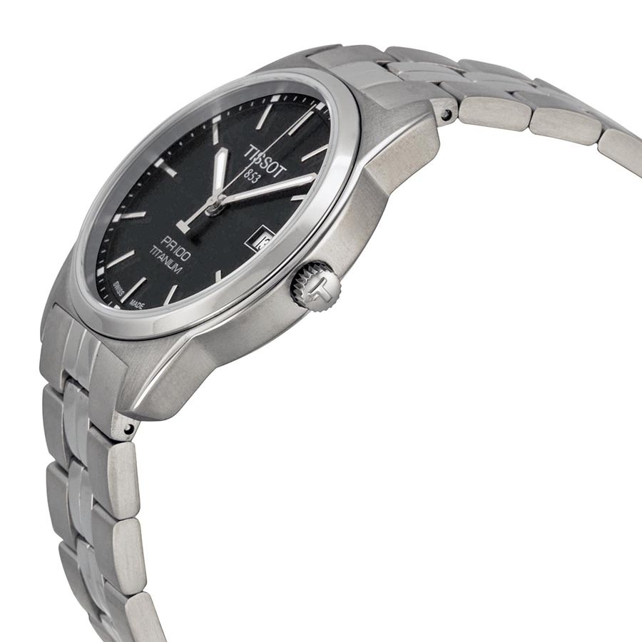 IMG_9085 Tissot T0494104405100 PR 100 Mens Quartz Titanium Replica 2