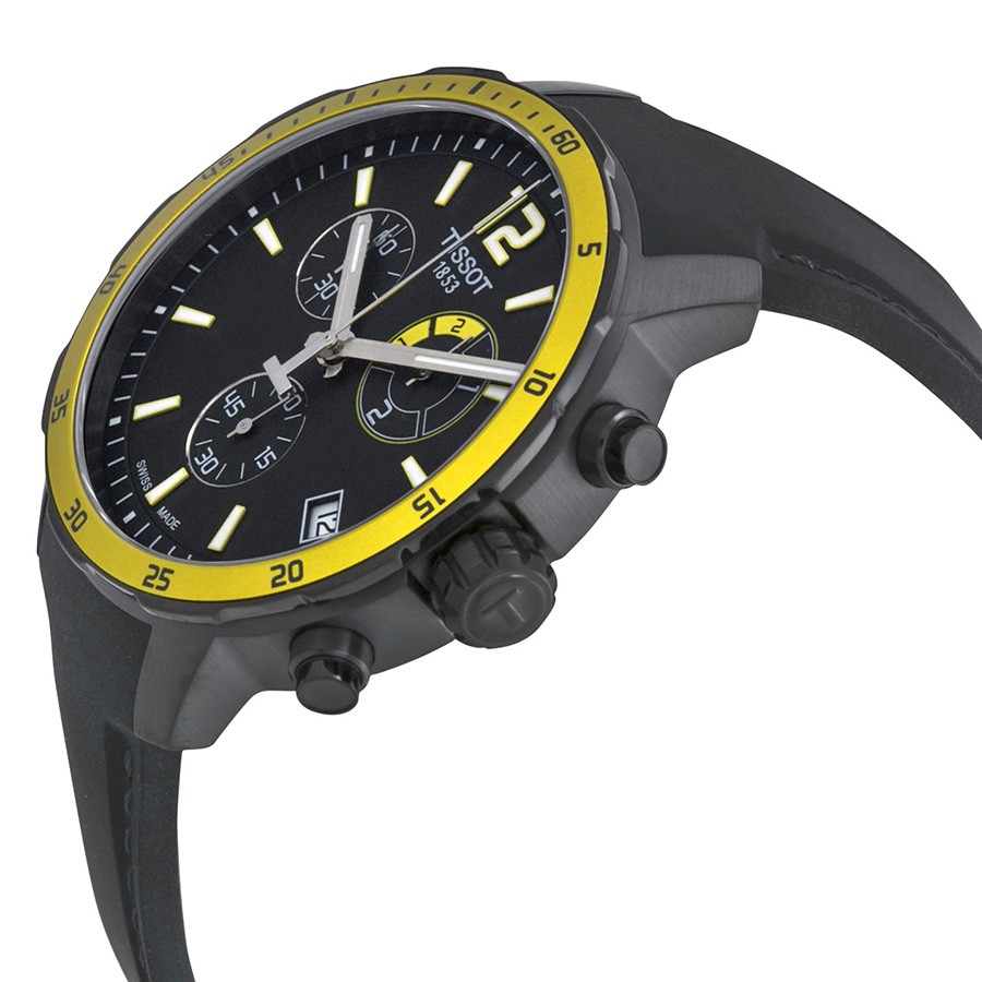 IMG_9085 Tissot T0954493705700 Quickster Mens Quartz Black PVD Stainless Steel Replica 2