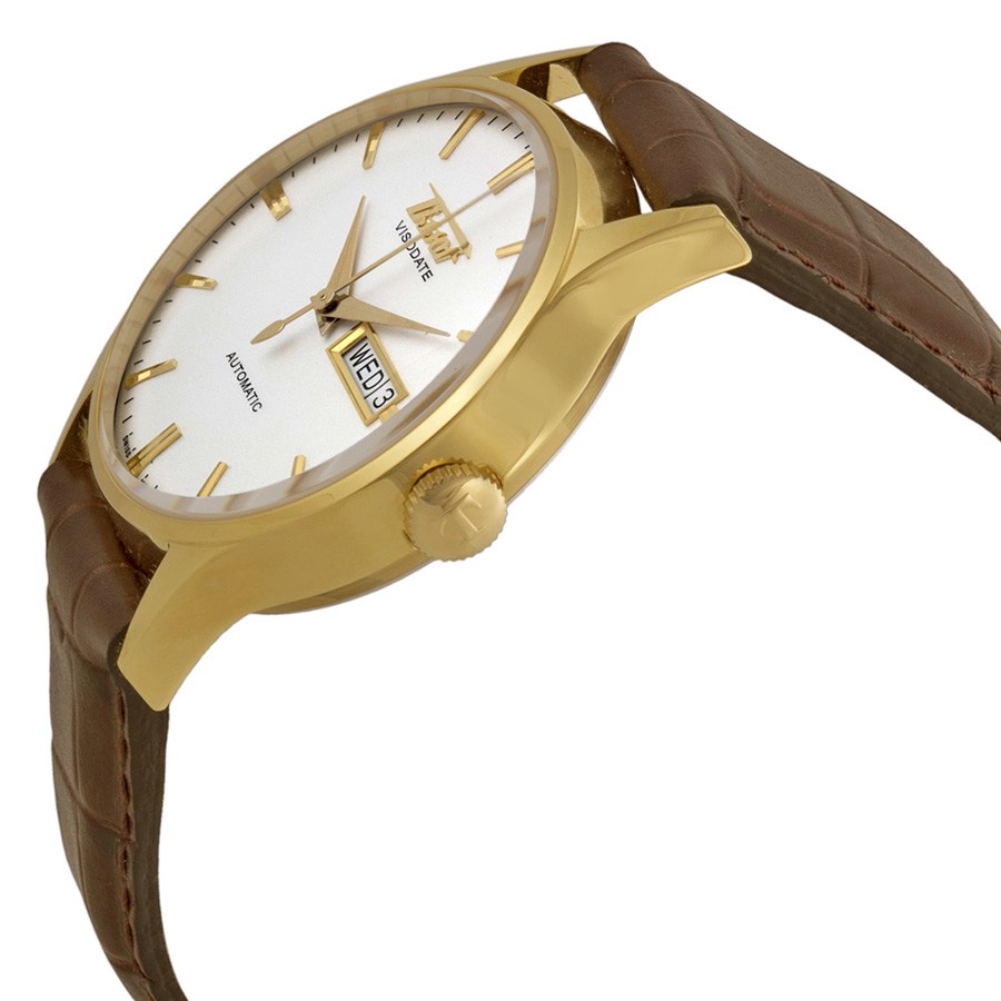 IMG_9085 Tissot T0194303603101 Mens Automatic Light Gold-tone Stainless Steel Replica 2