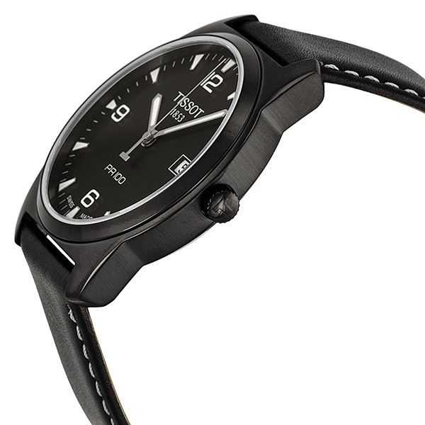 IMG_9085 Tissot T0494103605700 Mens Quartz Black PVD Stainless Steel Replica 2