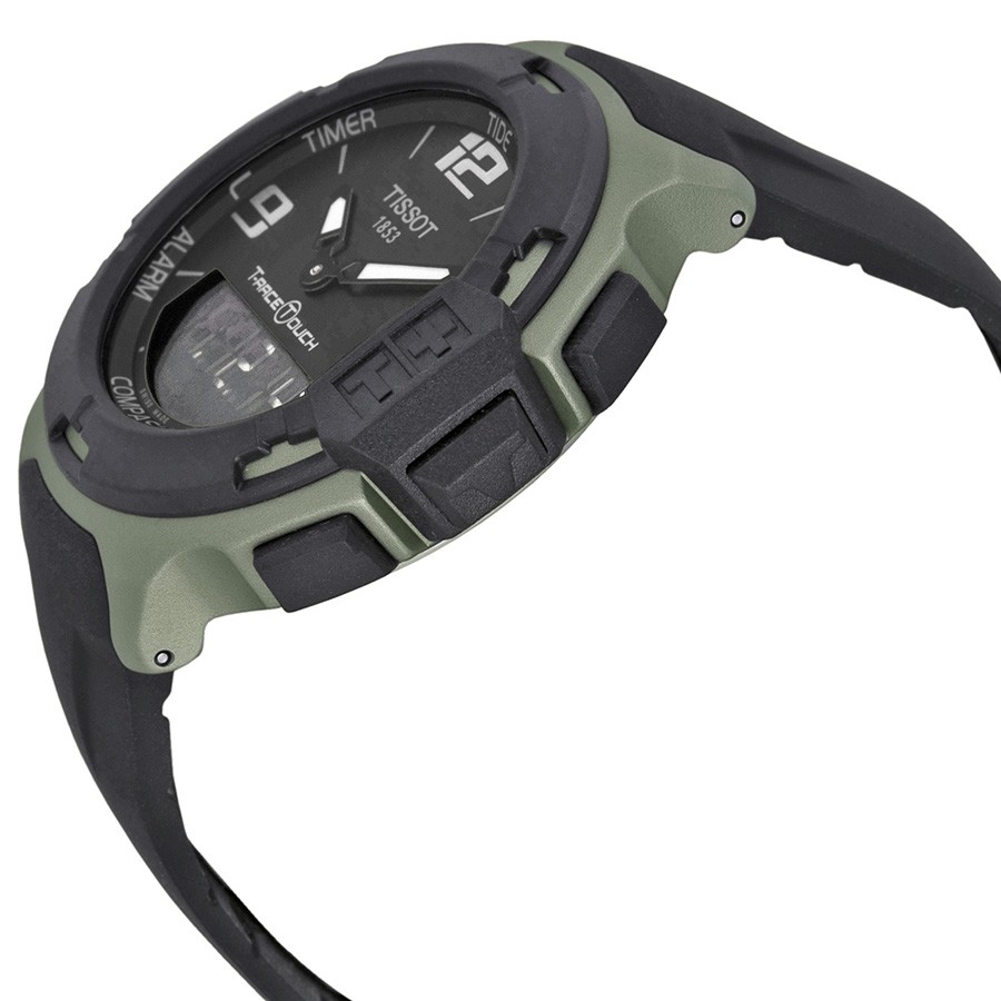 IMG_9085 Tissot T0814209705701 Mens Quartz Green Aluminum Replica 2
