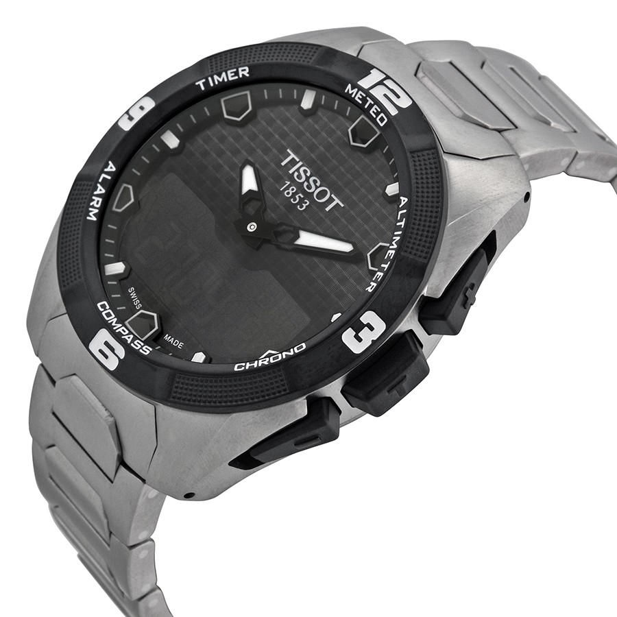 IMG_9085 Tissot T0914204405100 Mens Quartz PVD Coated Titanium Replica 2