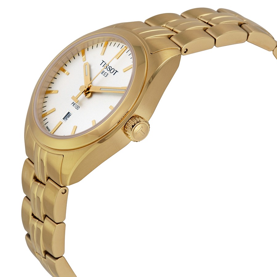 IMG_9085 Tissot T1012103303100 Ladies Quartz Gold PVD Stainless Steel Replica 2
