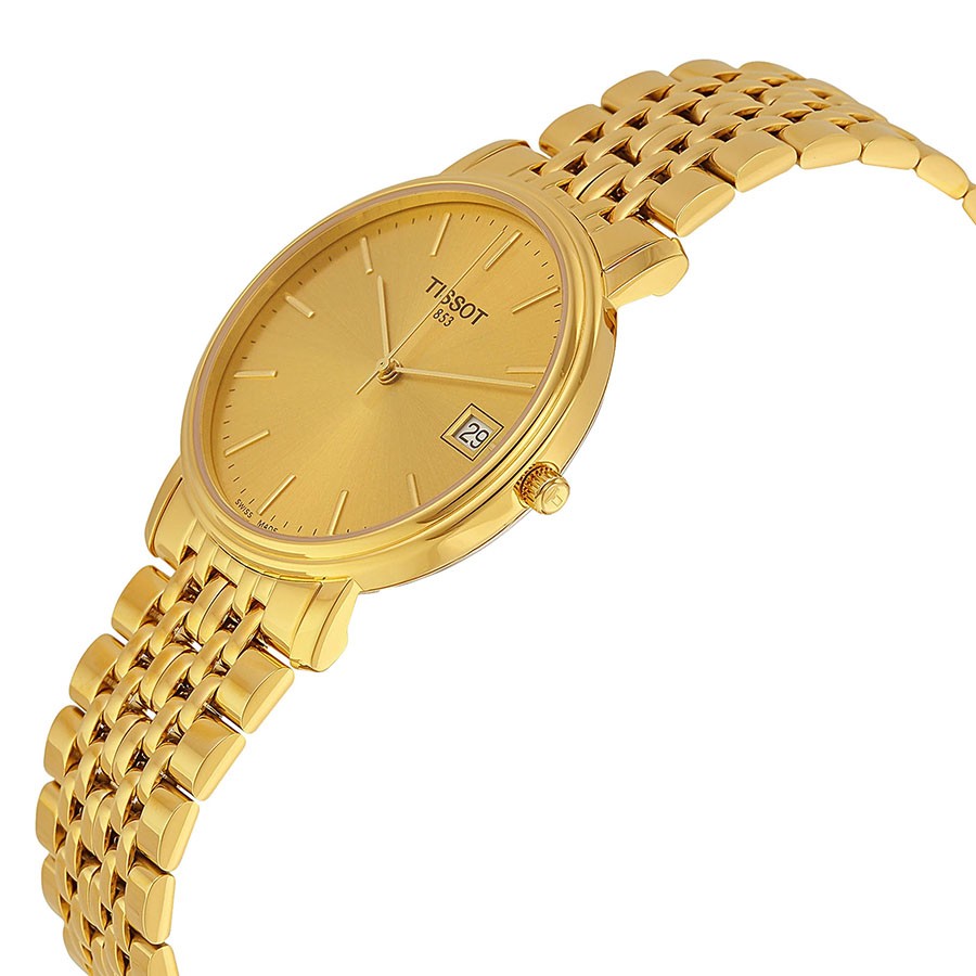 IMG_9085 Tissot T52548121 Unisex Quartz Gold-tone Stainless Steel Replica 2