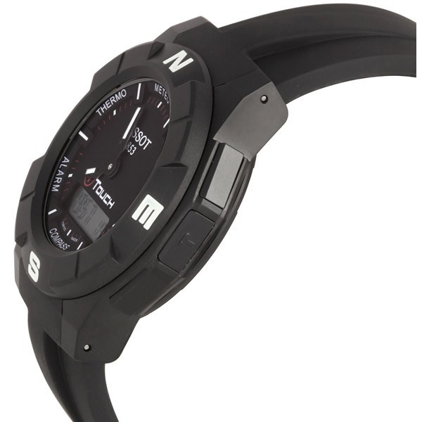 IMG_9085 Tissot T001.520.47.051.00 Touch Collection Mens Quartz Black Titanium Replica 2