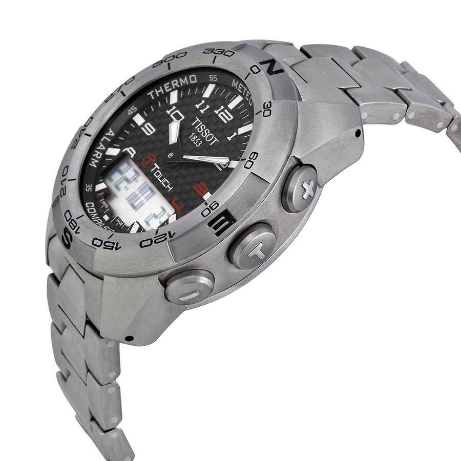 IMG_9085 Tissot T013.420.44.202.00 Touch Collection Mens Quartz Satin Finish Titanium Replica 2