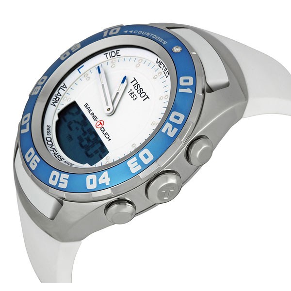 IMG_9085 Tissot T0564201701600 Touch Collection Unisex Quartz Stainless Steel Case with 1 Diamond Replica 2