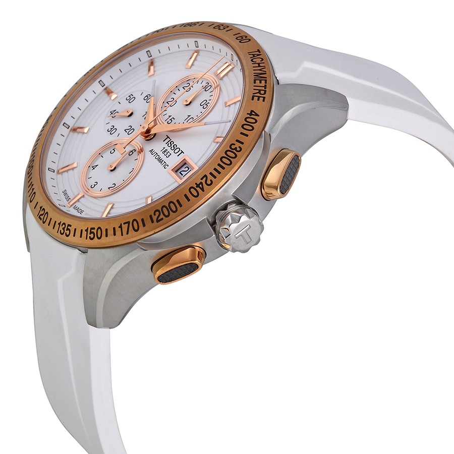 IMG_9085 Tissot T0244272701100 Veloci-T Mens Automatic Stainless Steel Replica 2