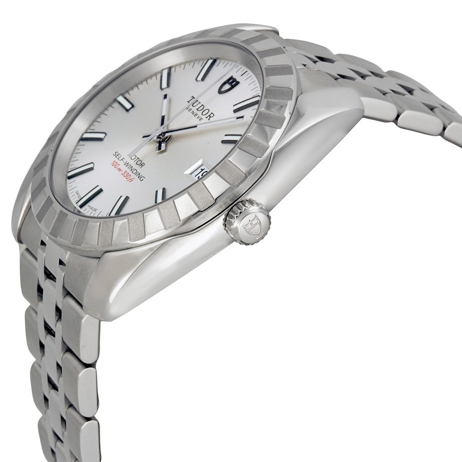 IMG_9085 Tudor 21010-SVSSS Date Classic Mens Automatic Stainless Steel Replica 2