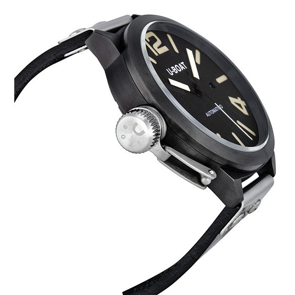 IMG_9085 U-Boat 340 Mens Automatic Black PVD Stainless Steel Replica 2