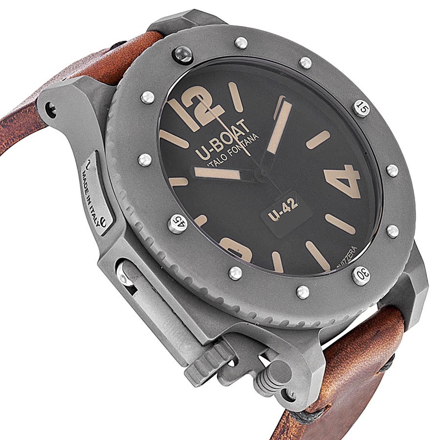IMG_9085 U-Boat 6157 Mens Automatic Titanium Replica 2