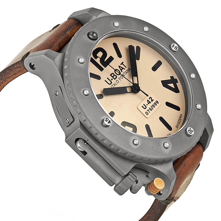 IMG_9085 U-Boat 6169 Mens Automatic Titanium Replica 2