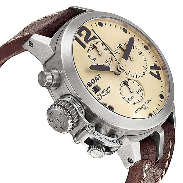 U-Boat 6948 Classico Mens Automatic Sterling Silver Replica 2