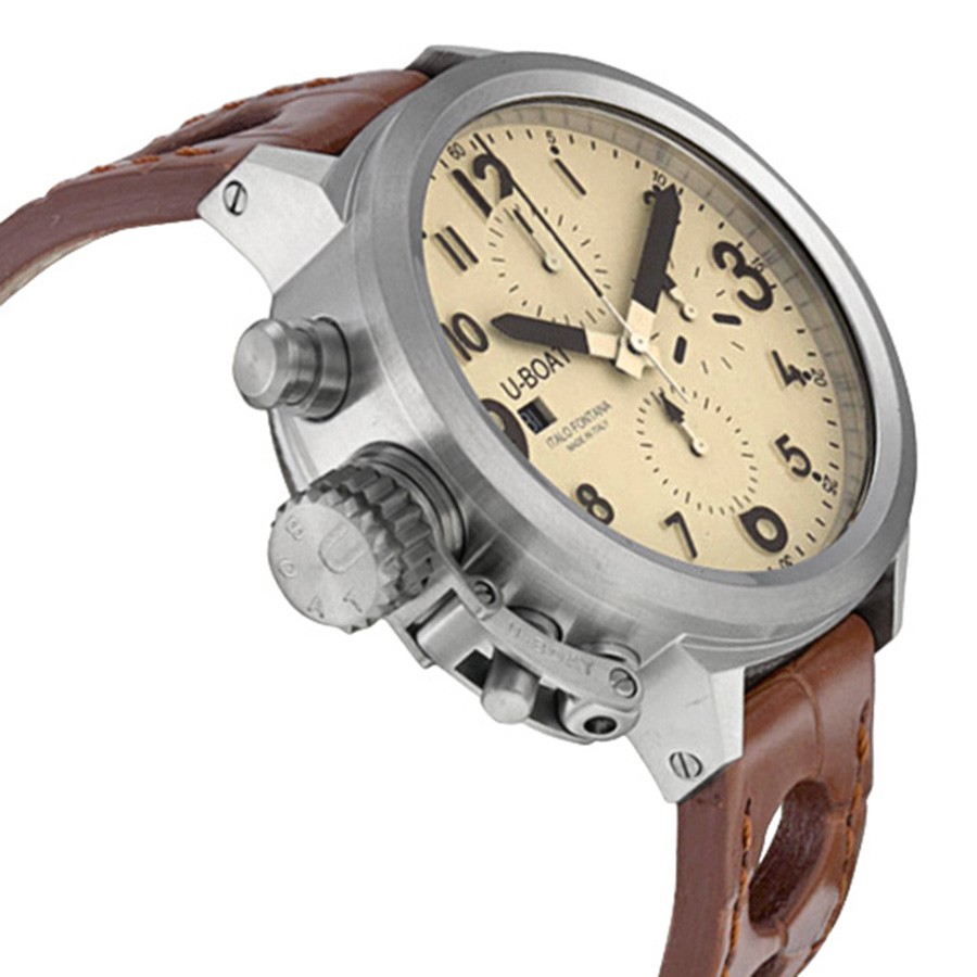 IMG_9085 U-Boat UB7117 Flightdeck Mens Automatic Stainless Steel Replica 2