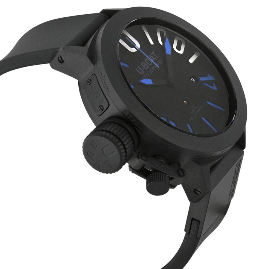 IMG_9085 U-Boat 5953 Mens Automatic Black Ion-plated Stainless Steel Replica 2