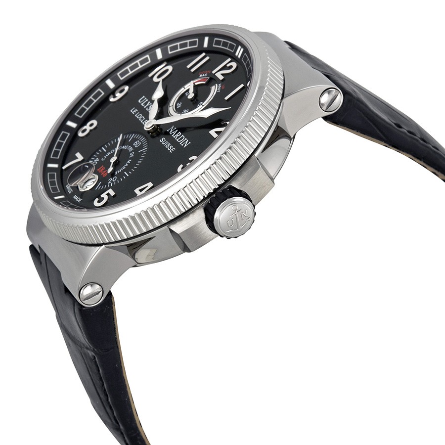 IMG_9085 Ulysse Nardin 1183-126/62 Mens Automatic Stainless Steel and Titanium Replica 2