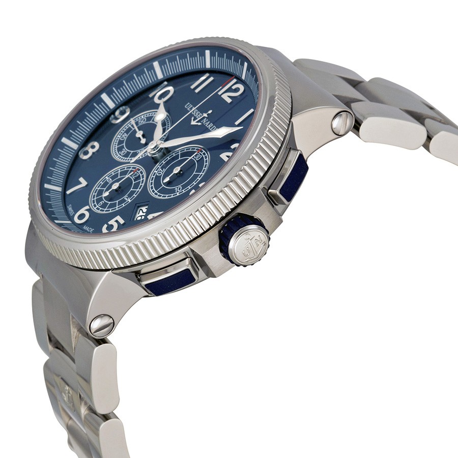 IMG_9085 Ulysse Nardin 1503-150-7M/63 Mens Automatic Stainless Steel Replica 2