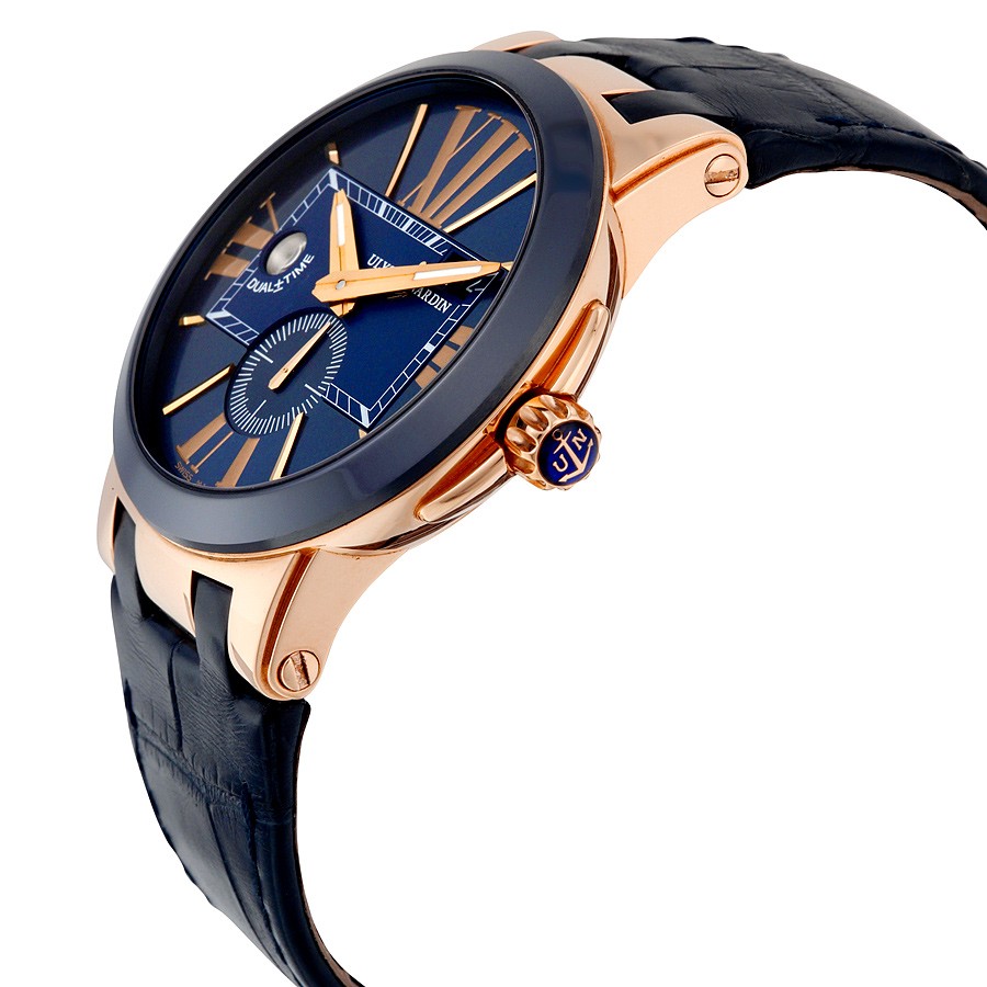 IMG_9085 Ulysse Nardin 246-00-5-43 Mens Automatic 18K Rose Gold Replica 2