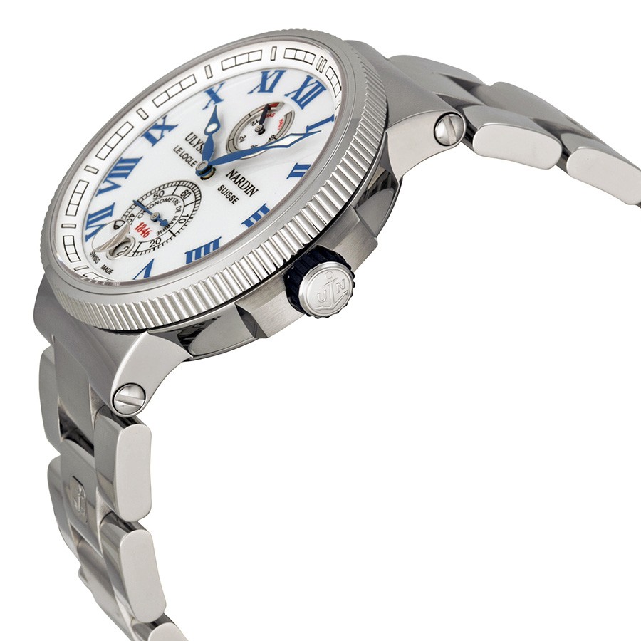 IMG_9085 Ulysse Nardin 1183-126-7M/40 Marine Mens Automatic Stainless Steel Replica 2