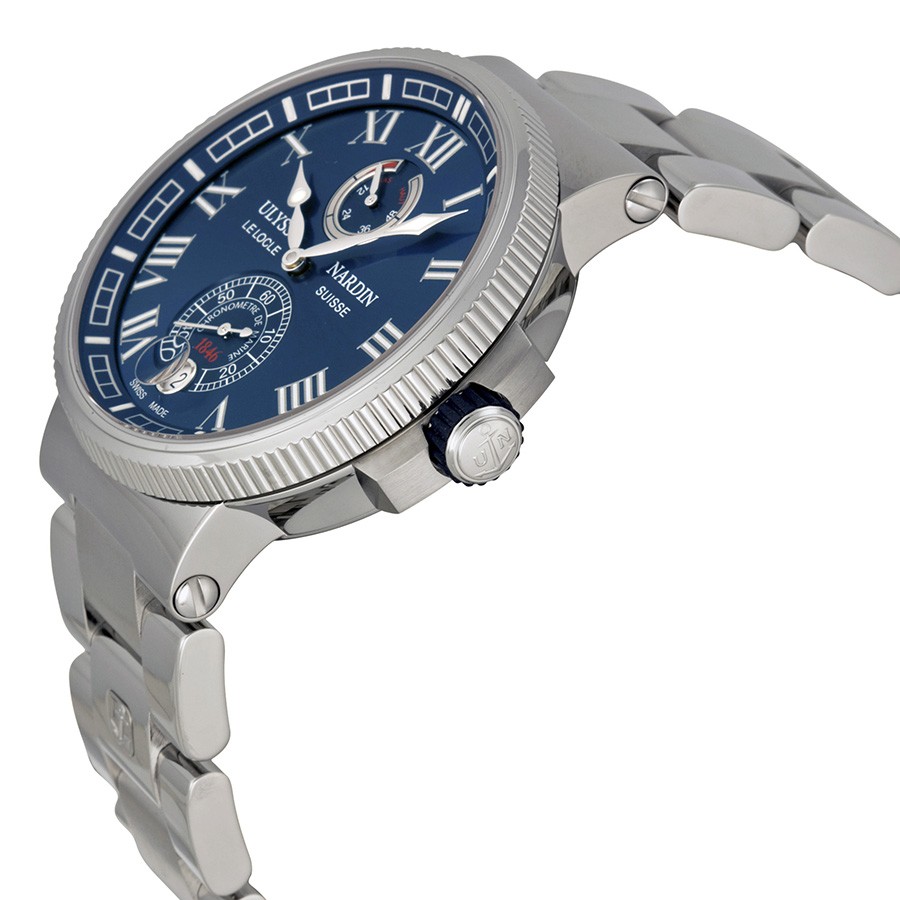 IMG_9085 Ulysse Nardin 1183-126-7M/43 Marine Mens Automatic Stainless Steel Replica 2