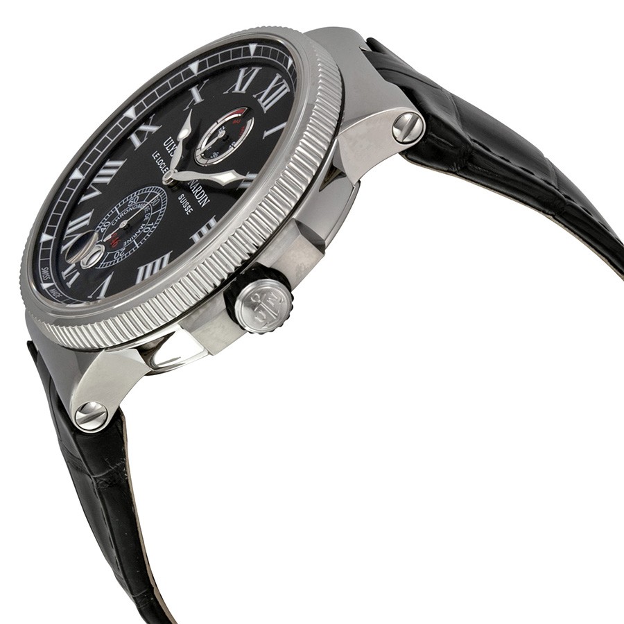 IMG_9085 Ulysse Nardin 1183-122/42 V2 Marine Chronometer Mens Automatic Titanium and Stainless Steel Replica 2