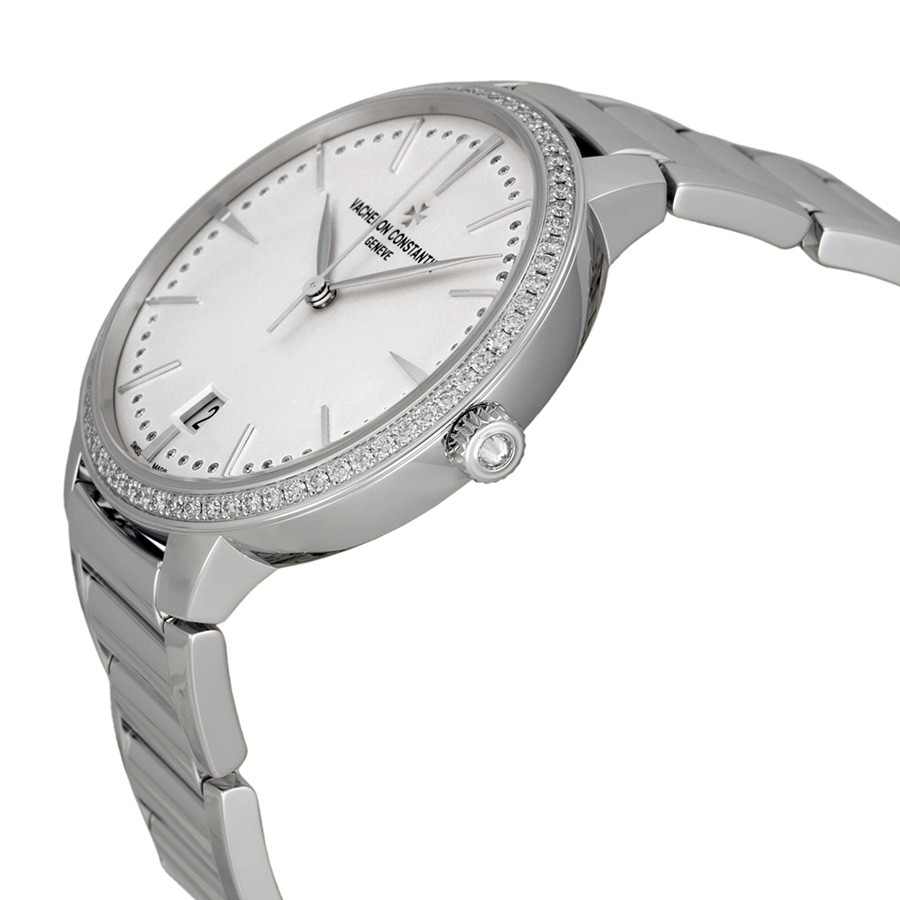 IMG_9085 Vacheron Constantin 85515/CA1G-9841 Ladies Automatic 18kt White Gold Replica 2