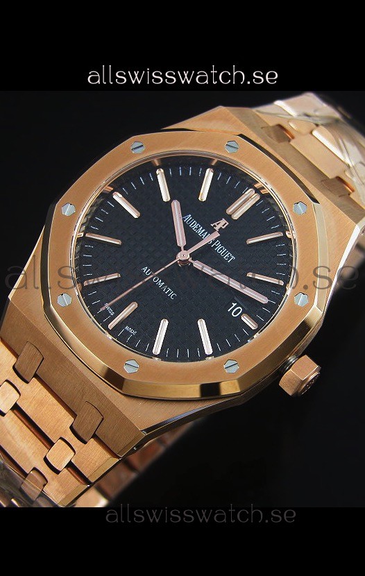IMG_9086 Audemars Piguet Royal Oak 42MM in Rose Gold - Ultimate 1:1 3120 Movement 3