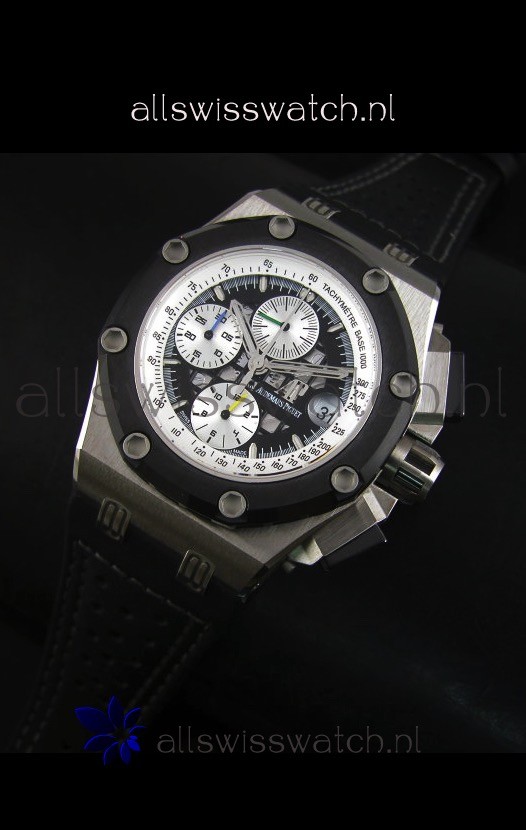 IMG_9086 Audemars Piguet Royal Oak Offshore Rubens Barrichello Titanium Black - 1:1 Mirror 3