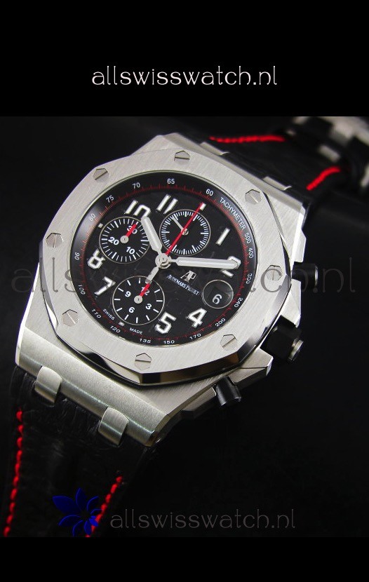 IMG_9086 Audemars Piguet Royal Oak Offshore Black Themes Ultimate 1:1 3126 Movement 3