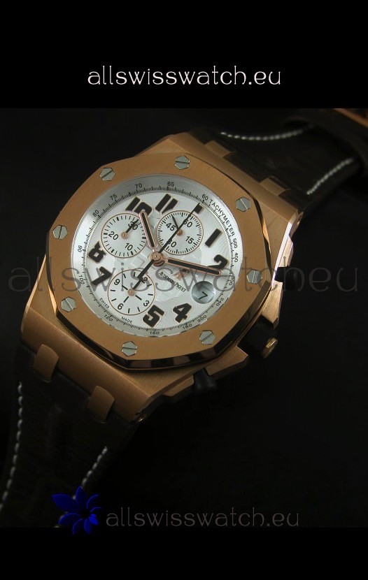 IMG_9086 Audemars Piguet Royal Oak Offshore Pink Gold 1:1 Mirror Ultimate Edition 3