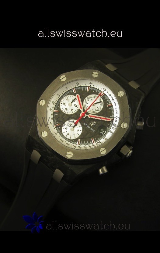 IMG_9086 Audemars Piguet Royal Oak Offshore Jarno Trulli Forged Carbon Case - 1:1 Mirror 3