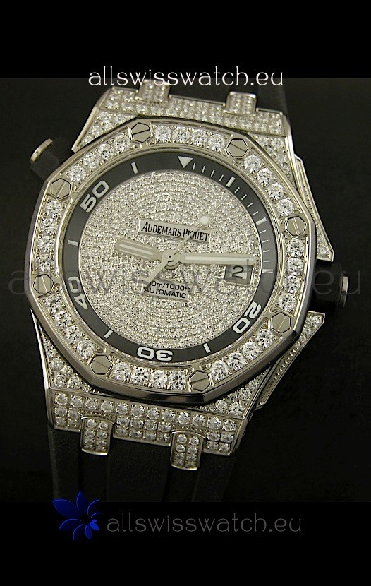 IMG_9086 Audemars Piguet Royal Oak Offshore Diver - Iced out Edition 3