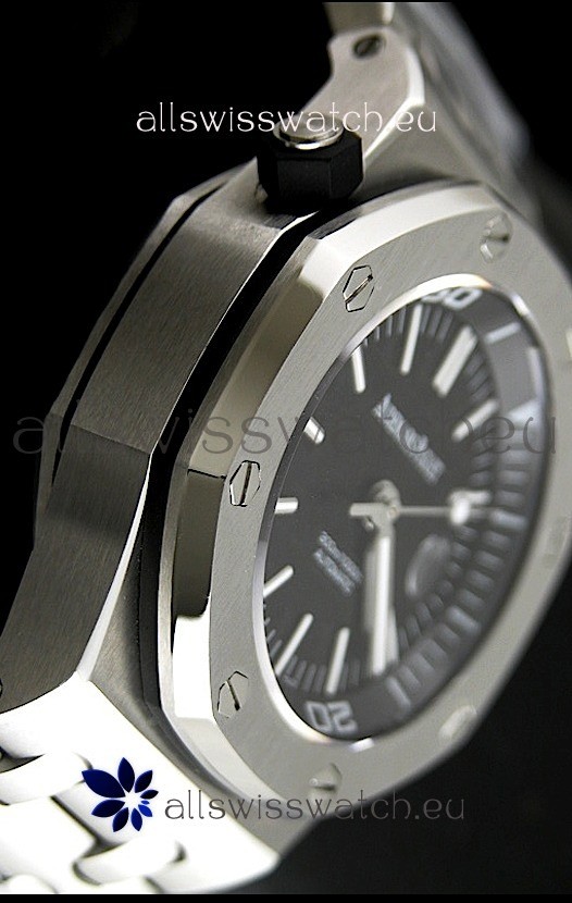 IMG_9086 Audemars Piguet Royal Oak Scuba in Black Dial 3