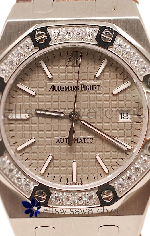 IMG_9086 Audemars Piguet Royal Oak Steel in Grey Dial 3