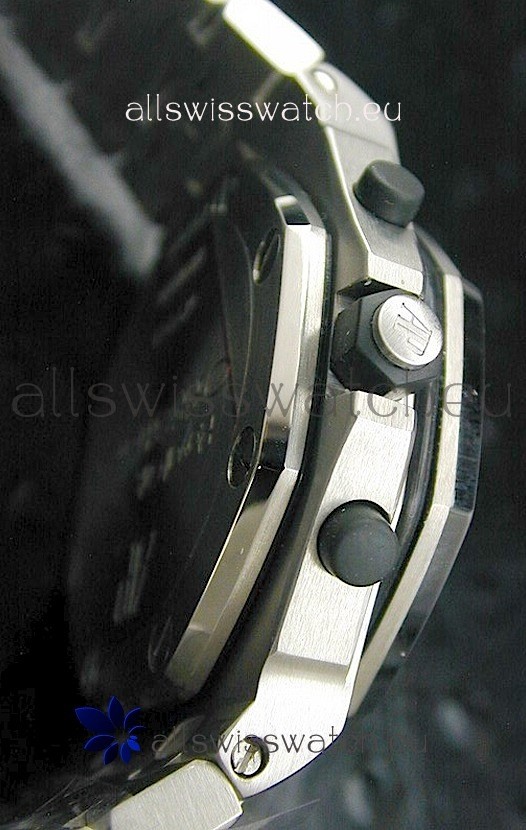 Audemars Piguet Royal Oak in Black Safari Dial - Secs hand 9 O Clock 3