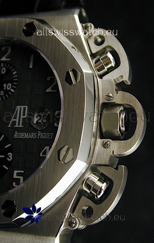 IMG_9086 Audemars Piguet Royal Oak in Black Dial - Secs hand 9 O Clock 3