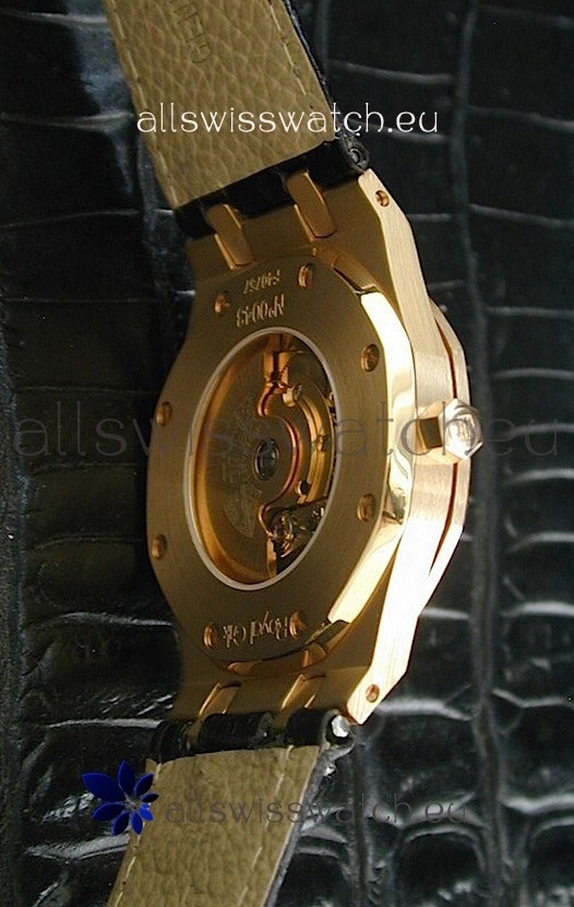 IMG_9086 Audemars Piguet Royal Oak in Black Dial 3