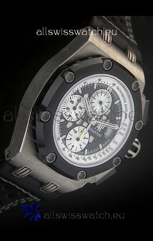 IMG_9086 Audemars Piguet Royal Oak Offshore Rubens Barrichello Titanium - Secs hand 12 O Clock 3