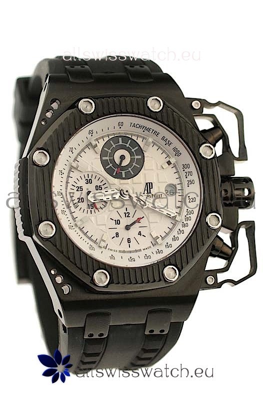 IMG_9086 Audemars Piguet Royal Oak Offshore Survivor Swiss Chronograph in White 3