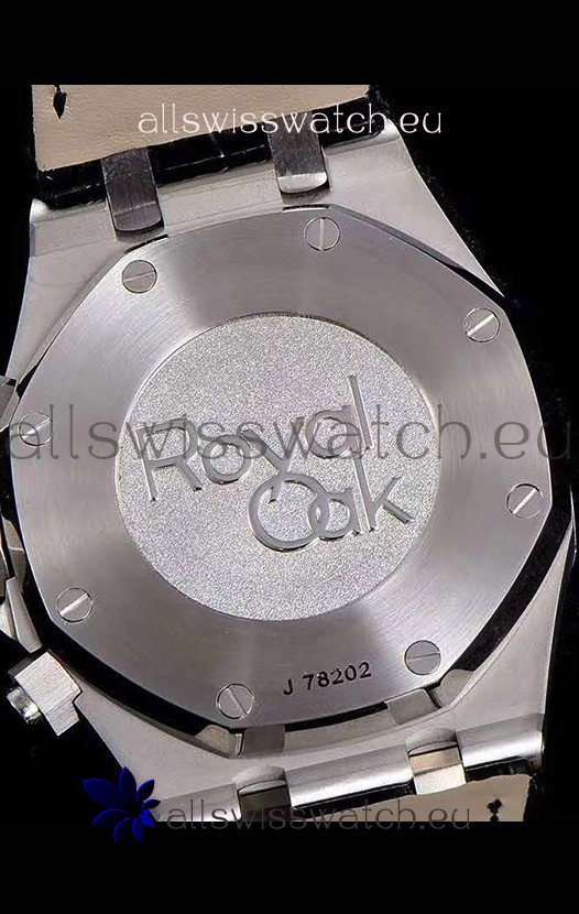 IMG_9086 Audemars Piguet Royal Oak Chronograph Black Dial 904L Steel 1:1 Mirror 3