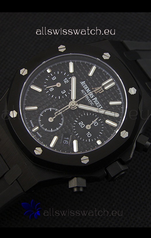 IMG_9086 Audemars Piguet Royal Oak Chronograph Black Dial 3