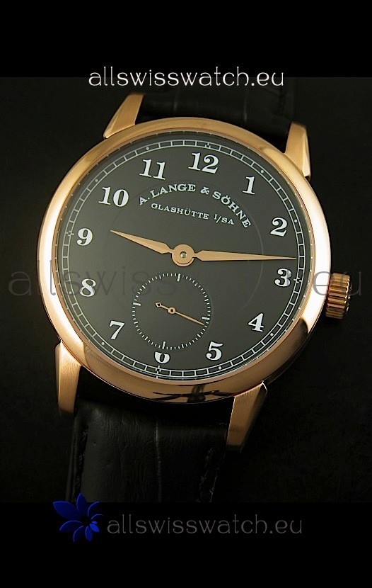 IMG_9086 A.Lange & Sohne 1815 Edition Manual Winding Pink Gold Case 3