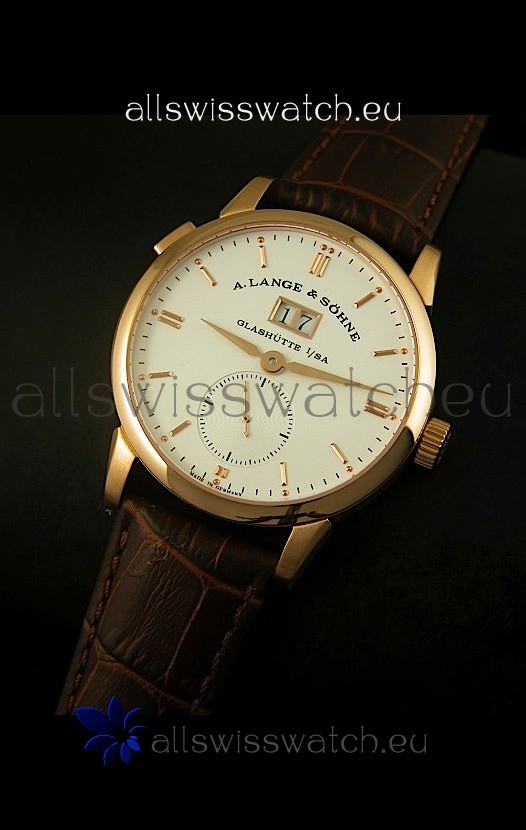 IMG_9086 A.Lange & Sohne Reguliert Manual Handwind in Pink Gold Case 3