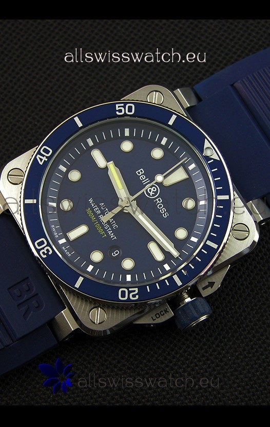 IMG_9086 Bell & Ross BR03-92 Diver Blue1:1 Mirror 3