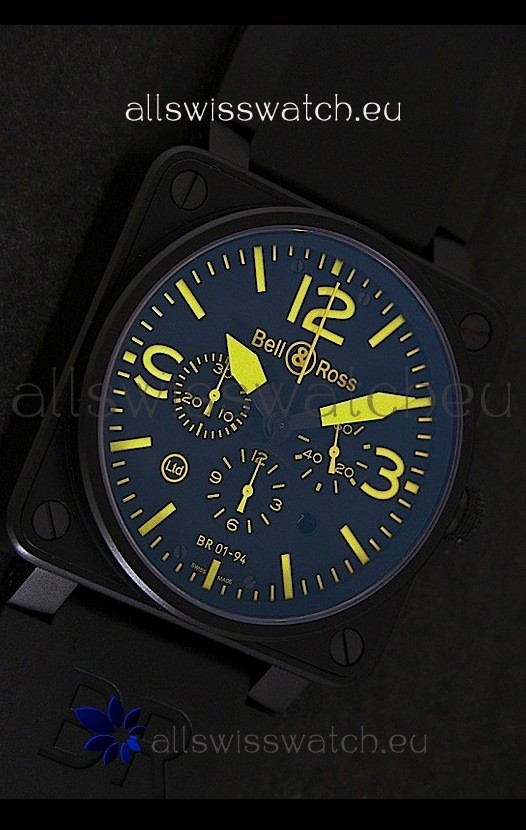 IMG_9086 Bell and Ross BR01-94 7750 in Yellow Markings 3